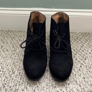 Charlotte Russe high heel black booties